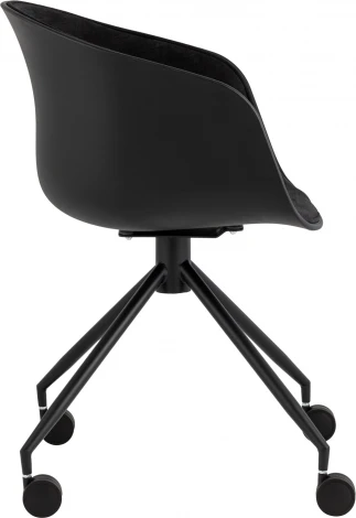 Кресло офисное Stool Group LIBRA рогожка черный