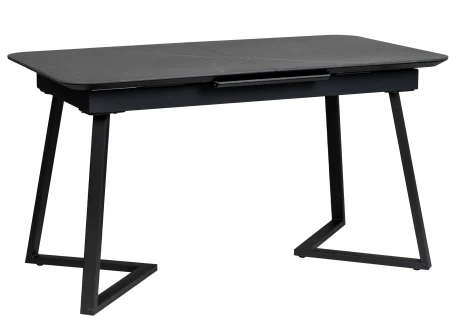 4103205h_Стол Роналдо раздвиж. 140-180 Керамогранит Темный Мрамор