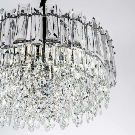 Подвесная люстра хрустальная Modelux MODELUX ML.7082.12 CR