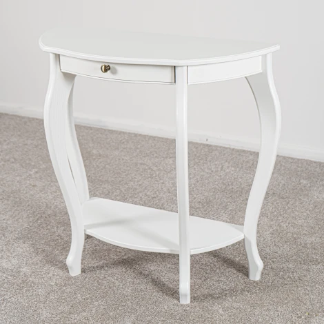 Консоль Элегант молочный дуб Л Mebelik арт.008527