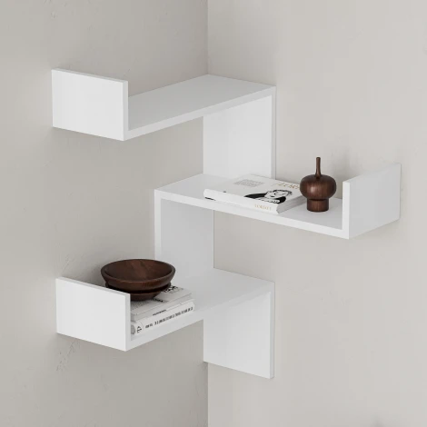 Полка угловая LEVE LUKSA CORNER BOOKCASE