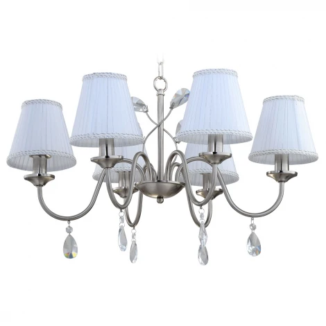 Подвесная люстра IDLamp 836 836/6-Whitechrome