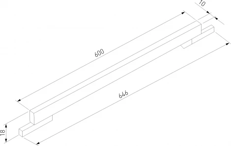 Трековый светильник магнитный Elektrostandard Mini Magnetic 85167/01 22W 3000K (черный) (LED, 24V)