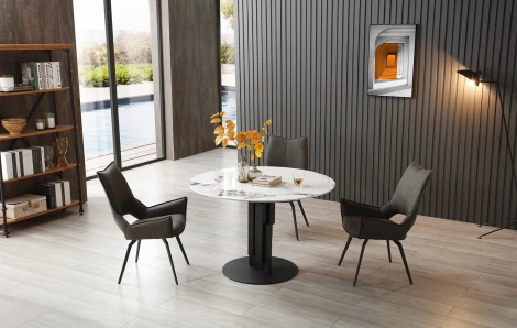 Стол ESF DT9360FCI белый керамика