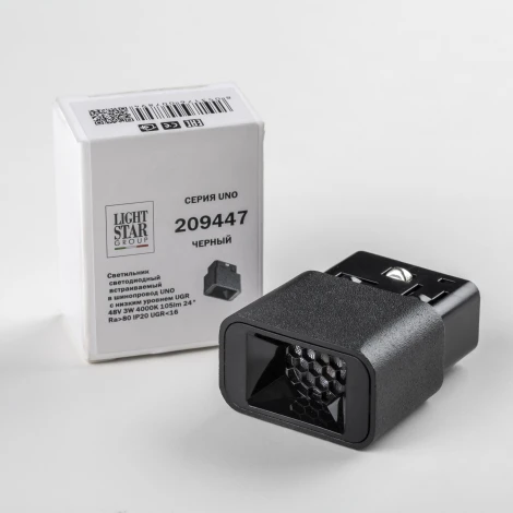 Трековый светильник магнитный 3W 48V Lightstar Uno 209447 (LED)
