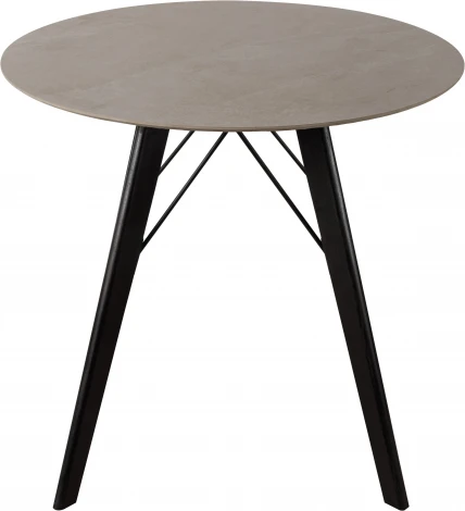 Стол обеденный обеденный JET CERAMIC круглый d-80 (Дерево бук, Венге) CA Wenge Arenaria 80x80