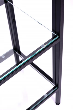 Консольный стол AllConsoles 1012-CB clear черный муар