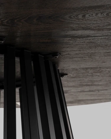 Стол обеденный Stool Group Daphne 120*75 см темное дерево арт.УТ000041369