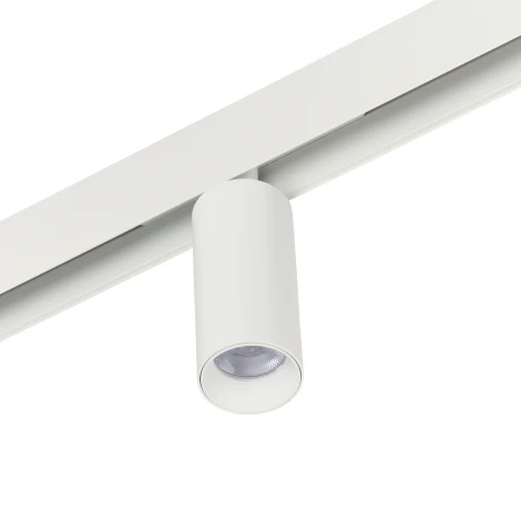 Трековый магнитный светодиодный светильник 12W 220V MyFar Ray MT0220-12W4K-W