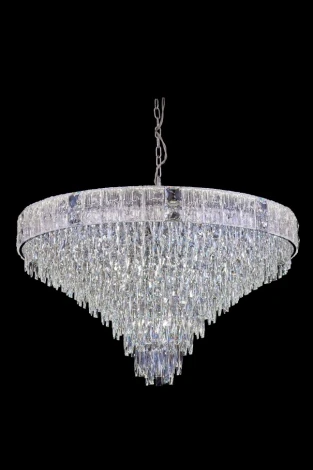 Подвесная люстра Fluorite Delight FL1088-27P (220V, хрусталь, на цепи)