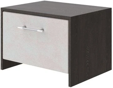 PROxSON Тумба Varna (ЛДСП Кантербери+ткань Дуб Кантербери/Teddy Жемчужный) 51x40