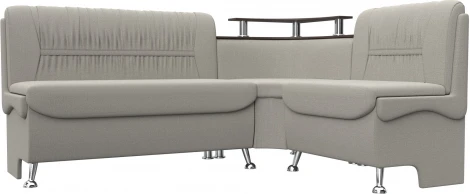 Диван кухонный угловой Сидней правый угол (Бежевый/Рогожка) Лига Диванов арт.125900