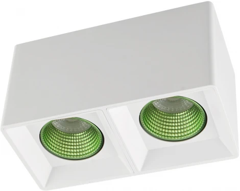 Накладной точечный светильник Denkirs DK3085-WH+GR