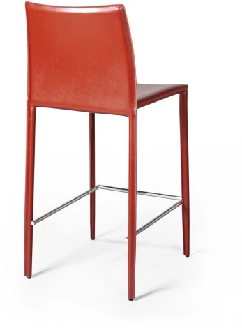 Стул полубарный Rolf, кожа ретро-красный Top Concept ROLF 2001000000760