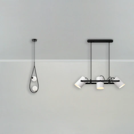 Подвесная люстра Freya Perlina FR4005PL-02B (220V, на тросе, шарики)