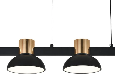 Подвесной светильник (11059/5PL Black) Indigo Traforo V000184L (регулировка яркости, LED, 220V, пульт управления, на тросе)