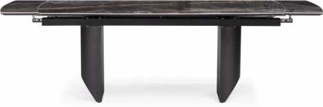 Керамический стол Woodville Маре 200(260)х100х77 neodom titanium lawa nero / черный арт.588045