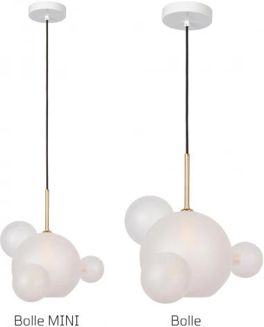 Подвесной светильник Loft It Bolle 2030-P4 mini (220V, на проводе, шар, молекулы)