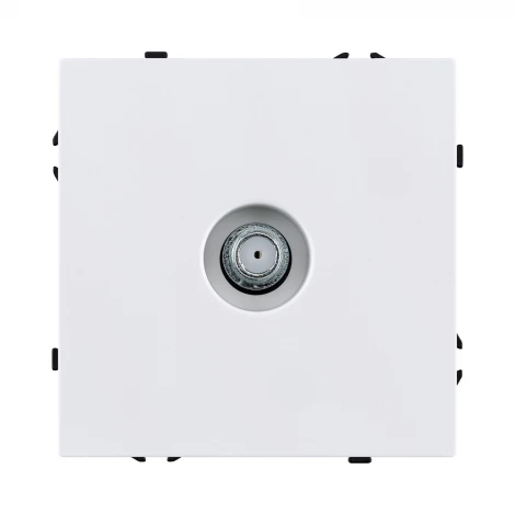 Розетка TV белый матовый Kollinger Eclipse EC-020WH