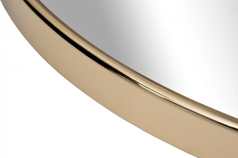 Зеркало на подвесе рама металл. цвет золото d77см Garda Decor арт.79MAL-9206-100G