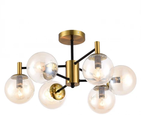 Потолочная люстра на штанге Citilux Шарлиз CL143163 (220V, шарики)