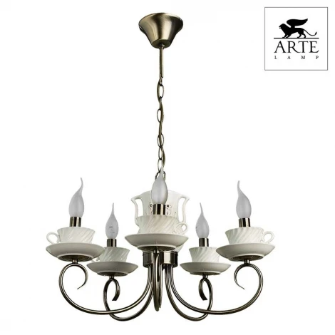 Подвесная люстра Arte Lamp Teapot A6380LM-5AB
