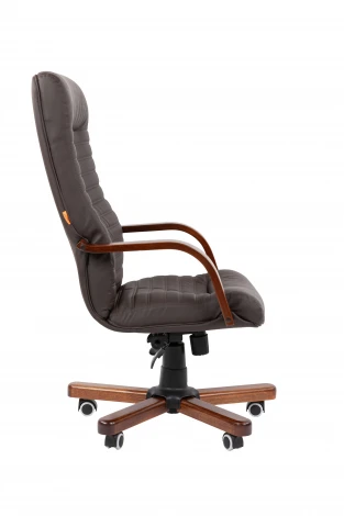 Офисное кресло Chairman 480WD Россия экопремиум коричневый N