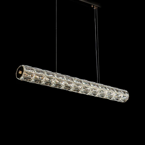 Подвесной светильник светодиодный хрустальный Modelux ML.340.1000 GD
