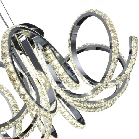 Подвесная люстра Максисвет Геометрия 2-1642-6-CR LED