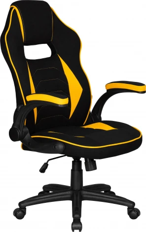 Кресло игровое DOBRIN RICK (черно-желтый)
