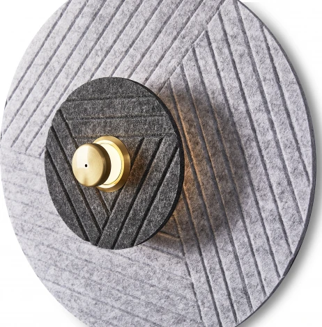 Настенный светильник Freya Acoustic FR5494WL-L4GR (LED, 220V, круглые)