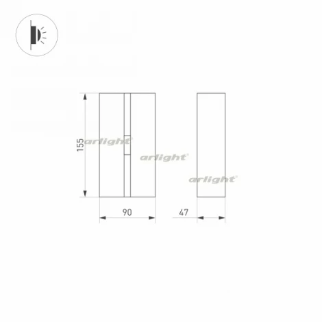 Архитектурная подсветка Arlight LGD-STRIPE 029972 (LED, 220V)