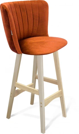 Стул барный SHT-ST36-1/S65 песчаная буря/прозрачный лак Sheffilton 7894534503