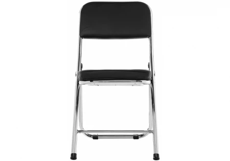 Обеденный стул на металлокаркасе Woodville Chair раскладной черный 11070
