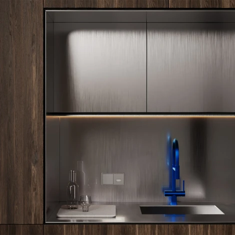 Накладка для подсветки светодиодной (капучино) Voltum S70 VLS002314