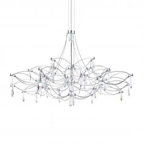 Подвесная люстра светодиодная Loft It Mira 10590/1000 Silver Asfour