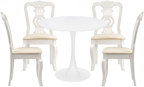 Обеденная группа Woodville Кодама white 528187