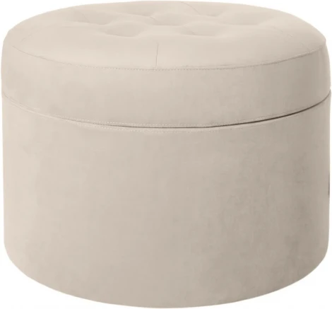 Пуф Barrel большой ОГОГО (арт.653359), (Ткань/Бежевый)
