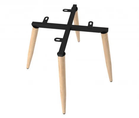 Стул Sheffilton SHT-ST36-1/S95-W песчаная буря/прозрачный лак/черный муар 5749335801