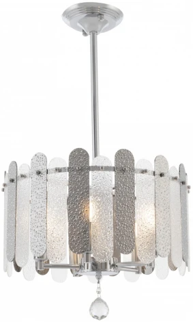 Подвесная люстра хрустальная на штанге Arte Milano Sorrento-3109 373109/5/350/390 CR (220V)