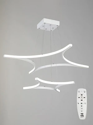 Подвесной светильник с ПДУ светодиодный LED 46Вт, 2700-6500К Vitaluce V2511DT-0/4+4S (220V, на тросе)