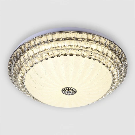 Потолочный светильник светодиодный с пультом с регулировкой цветовой температуры и яркости LED4U LED4U 1101/750 CR ПДУ