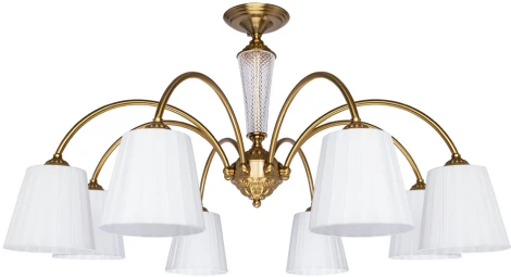 Потолочная люстра на штанге Arte Lamp Gracie A7301PL-8PB (220V)