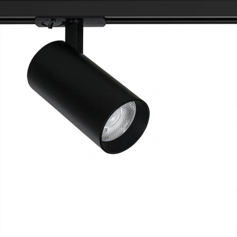 Трековый однофазный светильник светодиодный 20W 220V Arte Lamp Bene A1947PL-1BK