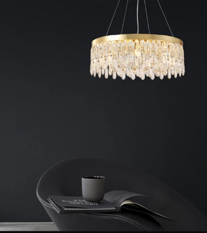 Подвесная люстра Lumien Hall Dzhokin LH0059/8P-GD-CL