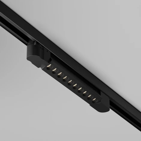 Трековый светильник трехфазный 10W 220V Maytoni Points TR195-3-10W4K-M-B (LED)