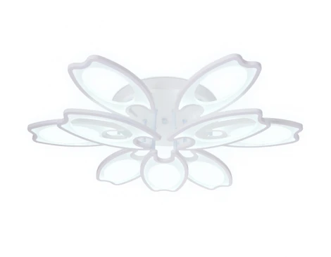 Потолочная люстра Ambrella Acrylica FA579 (регулировка яркости, LED, 220V, пульт управления)