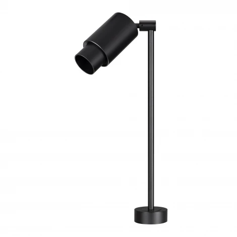 Мебельный точечный светильник ART-NEMO-SURFACE-ZOOM-L205-R38-5W Warm3000 (BK, 10-55 deg, 24V) (Arlight, IP20 Металл) 049783 (LED)