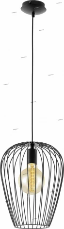 Подвесной светильник Eglo Newtown 49472 (220V, на проводе, бокалы, клетка)