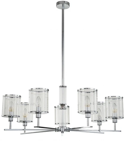 Потолочная люстра на штанге 13022/7R Chrome Indigo Dante V000412